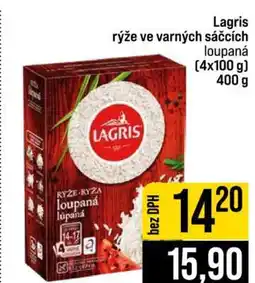 Jip Lagris rýže ve varných sáčcích loupaná (4x100 g) nabídka