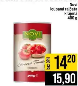 Jip Novi loupaná rajčata krájená 400 g nabídka