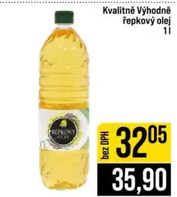 Jip Kvalitně Výhodně řepkový olej 1l nabídka