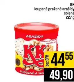 Jip KK loupané pražené arašídy nabídka