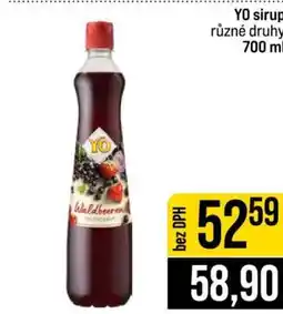Jip Yo sirup nabídka
