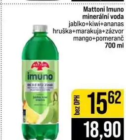 Jip MATTONI IMUNO Minerální voda nabídka