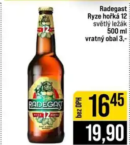 Jip Radegast Ryze Hořká 12 nabídka