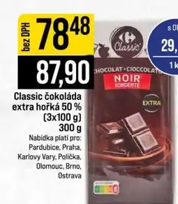 Jip Classic čokoláda extra hořká 50 % nabídka