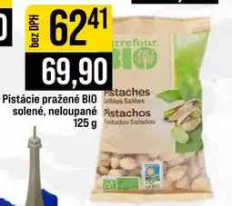 Jip Pistácie pražené BIO solené, neloupané 125 g nabídka