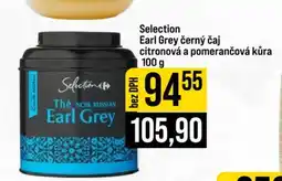 Jip Selection Earl Grey černý čaj citronová a pomerančová kůra 100 g nabídka