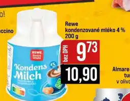 Jip Rewe kondenzované mléko 4 % 200 g nabídka