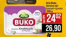 Jip Arla Buko čerstvý sýr česnek+tymián 200 g nabídka