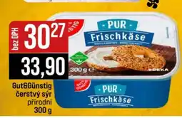 Jip Gut&Günstig čerstvý sýr přírodní 300 g nabídka