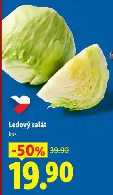 Lidl Ledový salát nabídka