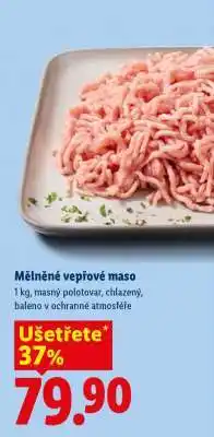 Lidl MĚLNĚNÉ VEPŘOVÉ MASO nabídka