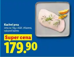 Lidl Kachní prsa nabídka