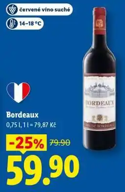 Lidl Bordeaux nabídka