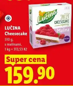 Lidl Lučina Cheesecake nabídka