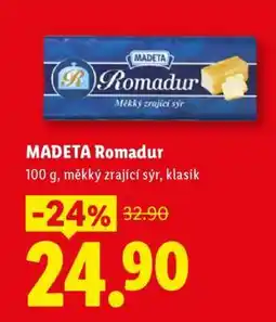 Lidl Madeta Romadur nabídka