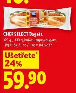 Lidl CHEF SELECT Bageta nabídka