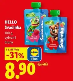 Lidl HELLO Svačinka nabídka