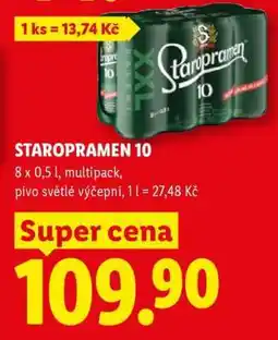 Lidl Staropramen 10 nabídka
