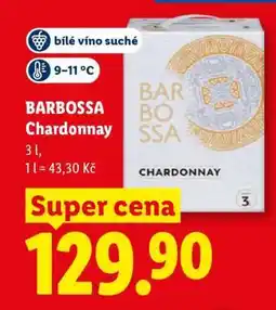 Lidl BARBOSSA CHARDONNAY nabídka