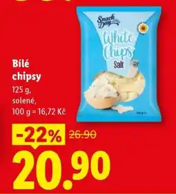 Lidl Bílé chipsy nabídka