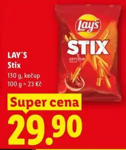 Lidl Lay’s STIX nabídka