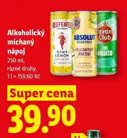 Lidl Alkoholický míchaný nápoj nabídka