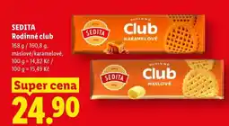 Lidl SEDITA RODINNÉ CLUB nabídka