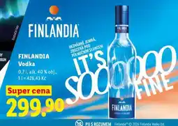 Lidl Finlandia Vodka nabídka