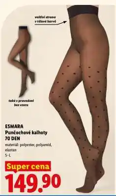 Lidl ESMARA Punčochové kalhoty 70 DEN nabídka