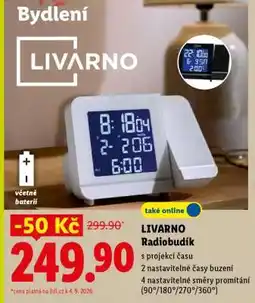 Lidl LIVARNO Radiobudík nabídka
