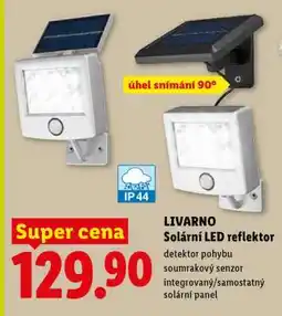 Lidl LIVARNO Solární LED reflektor nabídka
