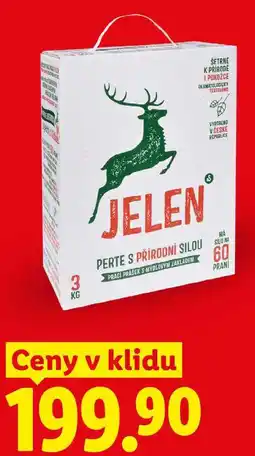 Lidl JELEN, 3 kg/60 PD nabídka