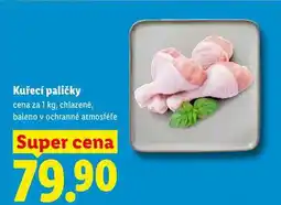 Lidl Kuřecí paličky, cena za nabídka