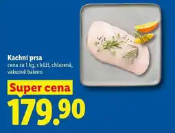 Lidl Kachní prsa, cena za nabídka