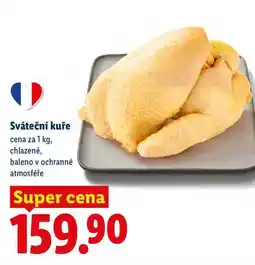 Lidl Sváteční kuře, cena za nabídka