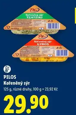Lidl PILOS Kořeněný sý nabídka