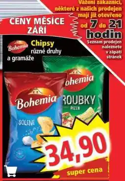 Norma Chipsy nabídka