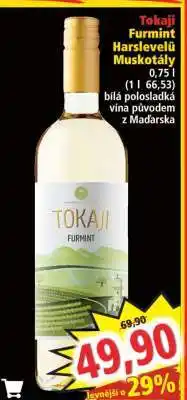 Norma Tokaji Furmint Harslevelű Muskotály nabídka