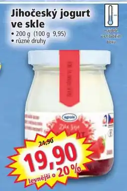 Norma JIHOČESKÝ Jogurt ve skle nabídka