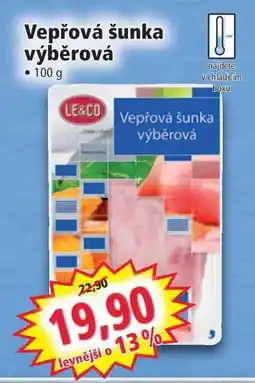 Norma Vepřová šunka výběrová nabídka