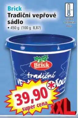 Norma Brick tradiční vepřové sádlo nabídka