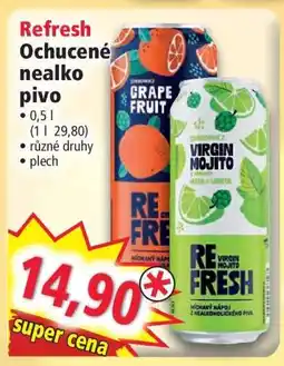 Norma Refresh Ochucené nealko pivo nabídka