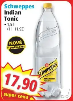 Norma Schweppes Indian tonic nabídka