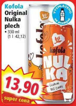 Norma Kofola Original Nulka plech nabídka