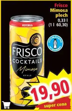 Norma Frisco Mimosa plech nabídka