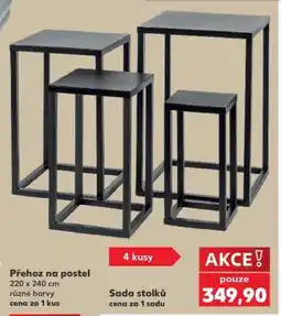 Kaufland Sada stolků nabídka