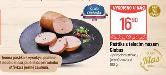 Paštika s telecím masem Globus