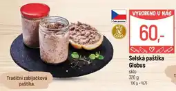 Globus Selská paštika Globus nabídka