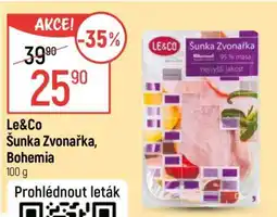 Globus Le&Co Šunka Zvonařka, Bohemia nabídka