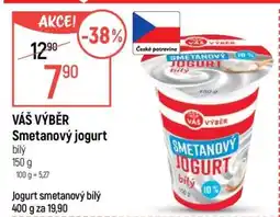 Globus VÁŠ VÝBĚR Smetanový jogurt bílý nabídka